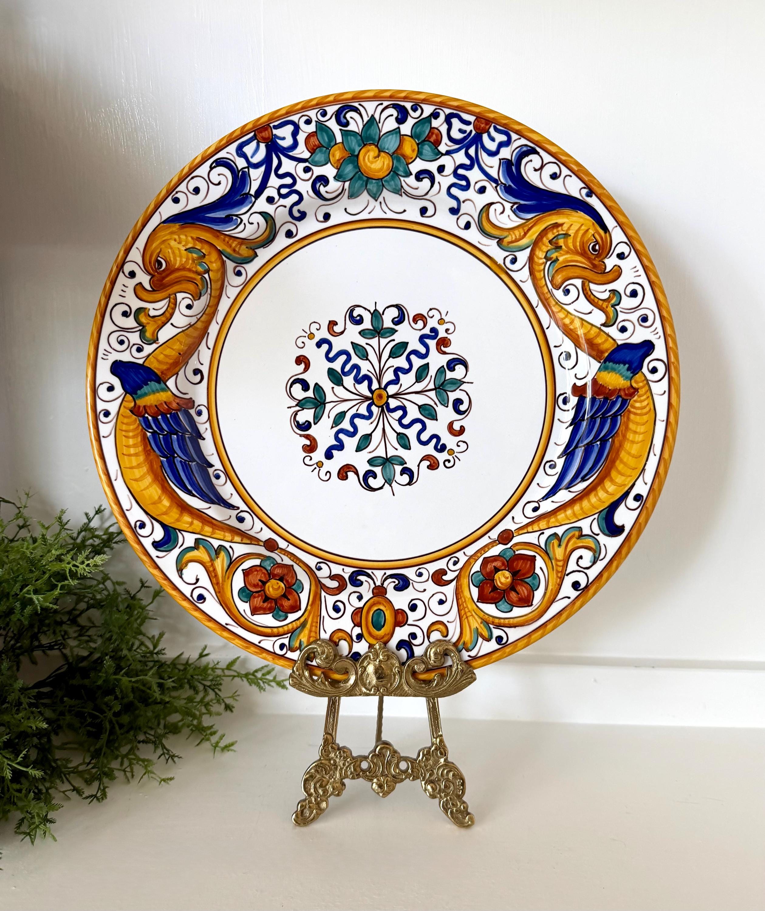 Grazia Deruta Plates - Etsy