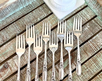 Oneida Community Silver Plate Silverplated 55 Piece Flatware Set