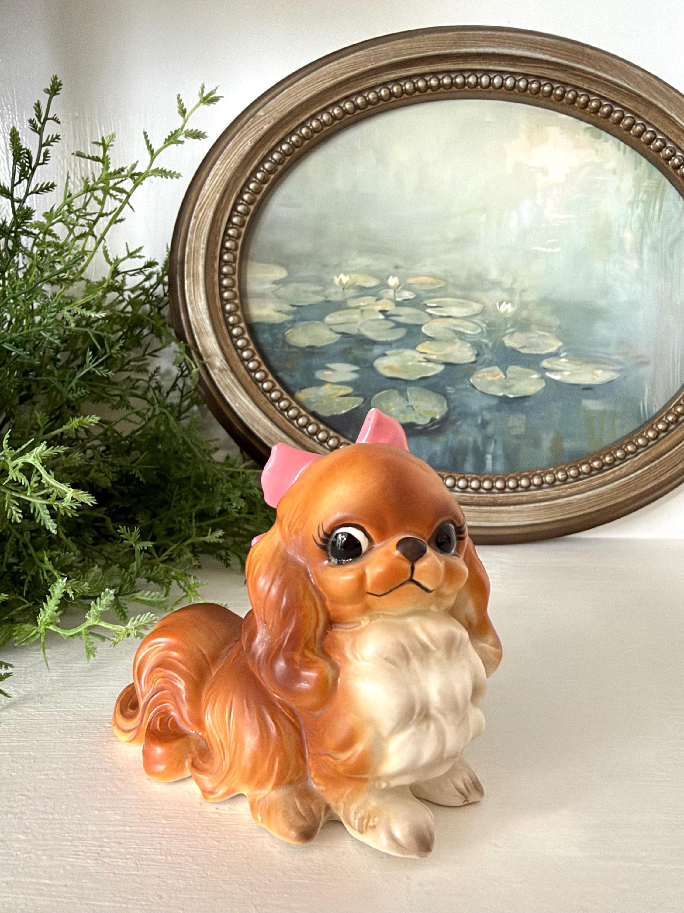 Big Eye Dog Figurine - Etsy