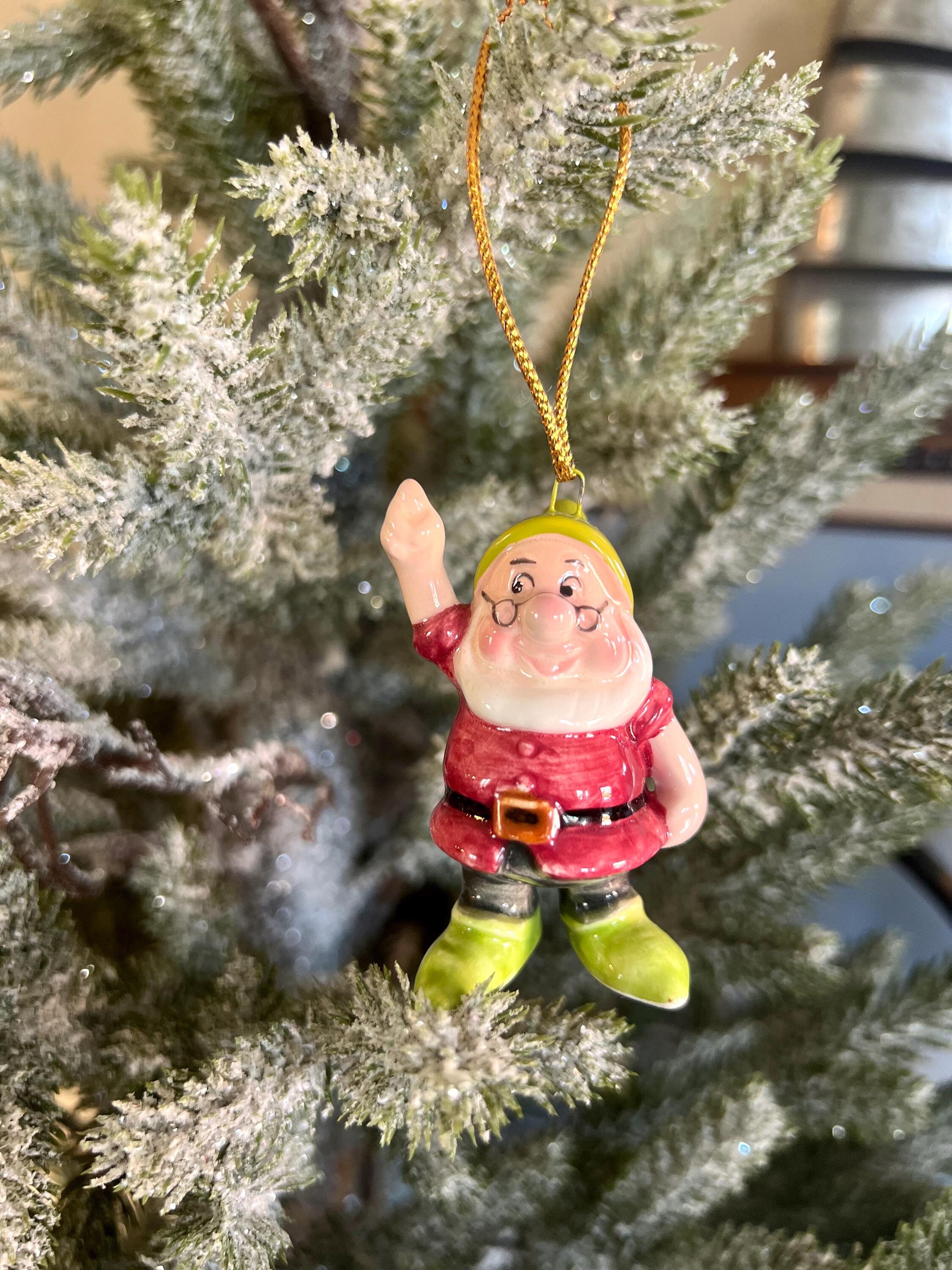 Schmid Japan Doc Ornament, From the Snow White and Seven Dwarfs
