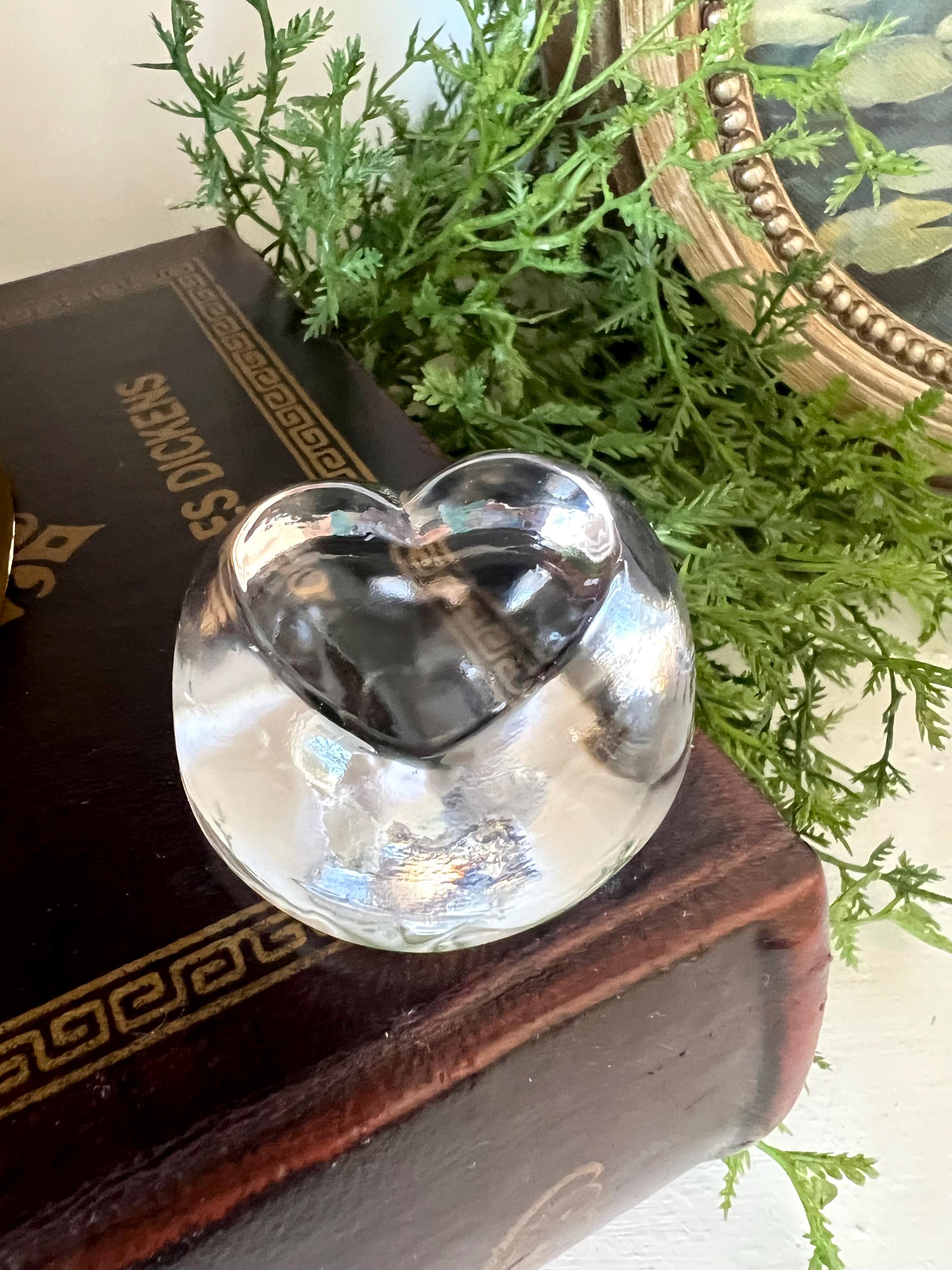 Orrefors Glass Heart - Etsy