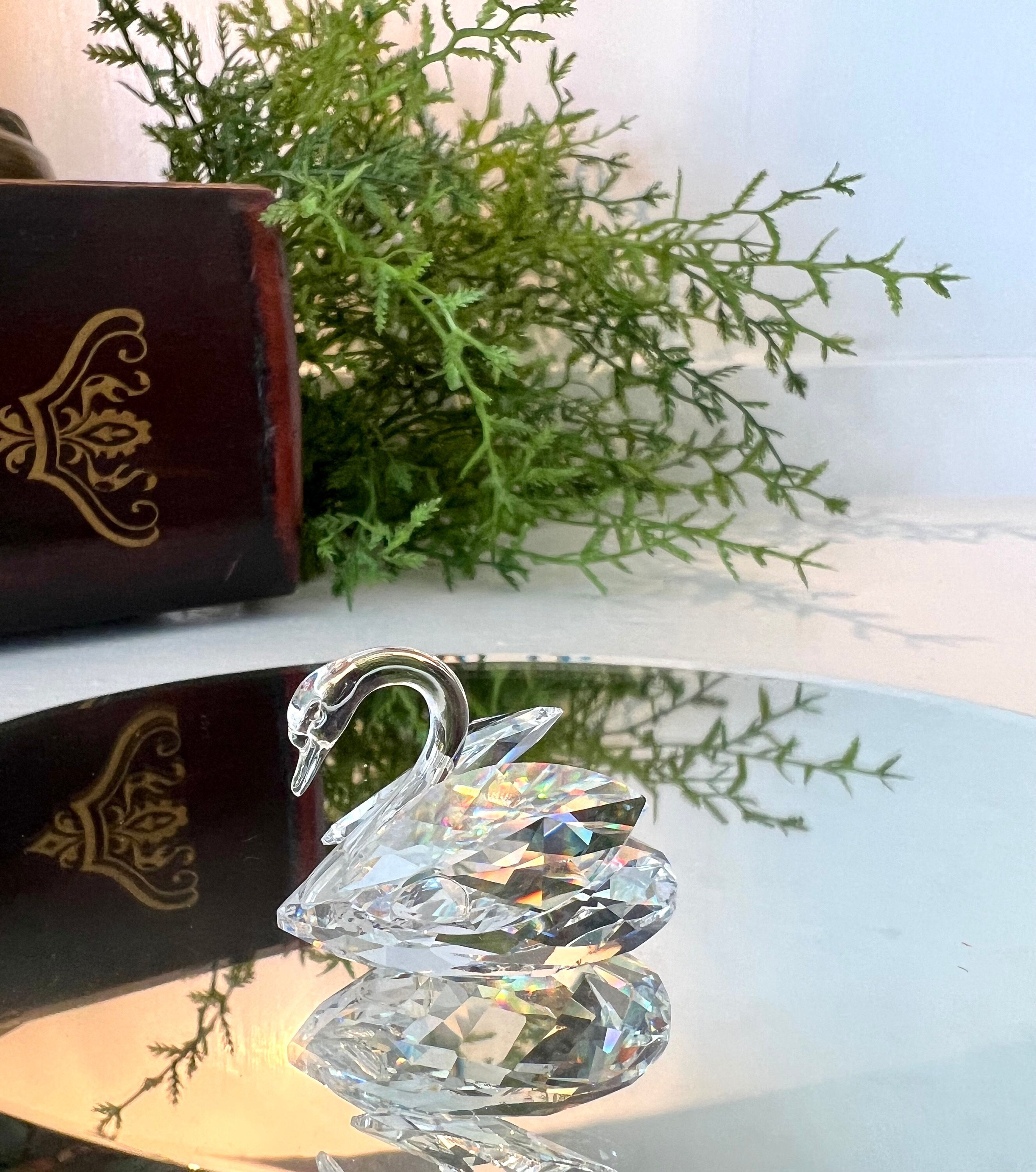 SWAROVSKI✳️2004廃盤 boali antique green 置物 SWAROVSKI CRYSTAL