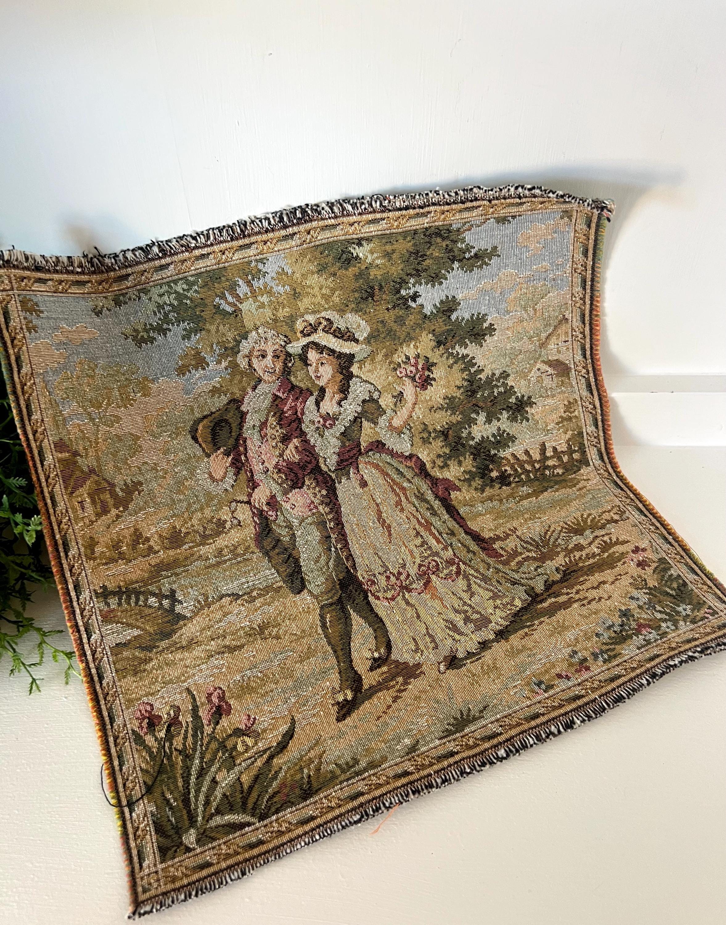未使用　Goblys Franceフランス製ゴブラン織タペストリー ゴブリス Goblys Tapestry - Etsy