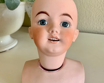 Vintage Simon & Halbig Bisque Doll Head Mold #1249 Santa