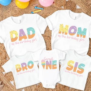 Personalized Ice Cream Birthday Shirt: Sweet One Outfit