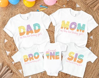 Personalized Ice Cream Birthday Shirt: Sweet One Outfit