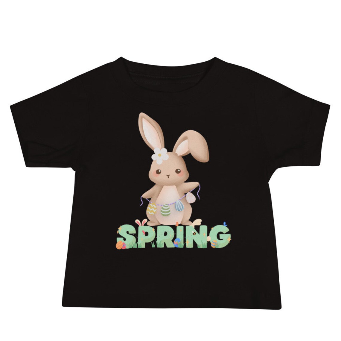Cute Baby Tee Happy Shirt Cute Spring Shirt Easter Top Etsy
