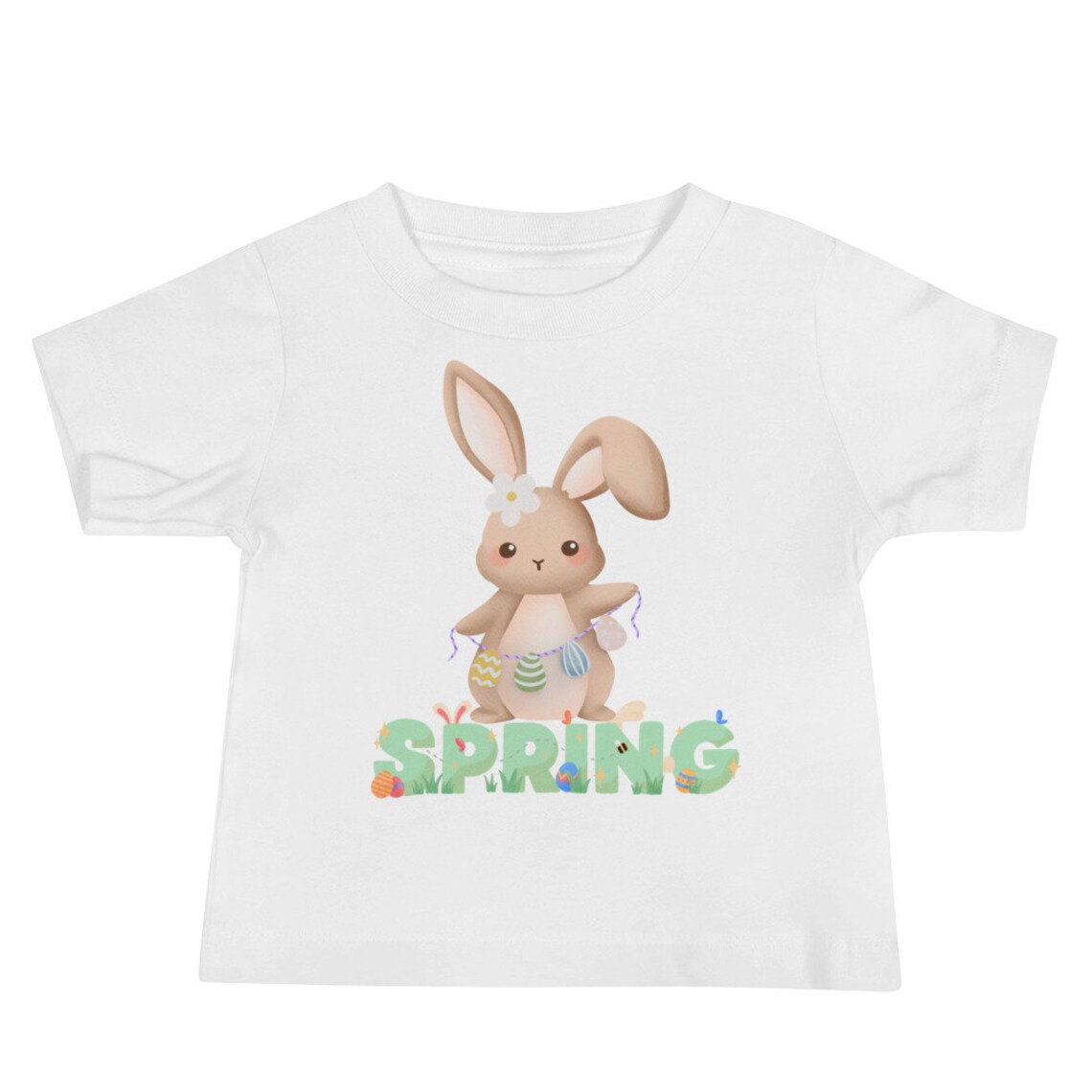 Cute Baby Tee Happy Shirt Cute Spring Shirt Easter Top Etsy