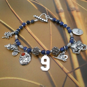 Numerology Life Path Number 9 Charm Bracelet