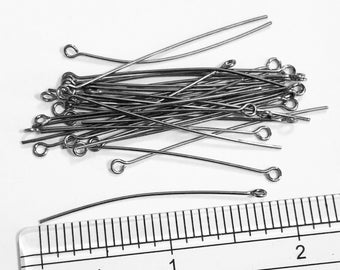 22 Gauge 1.75 Stainless Steel Headpins 300
