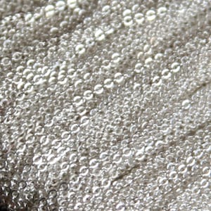 32ft Silver Plated very Flat Soldered Cable Chain 1.5mm image 2