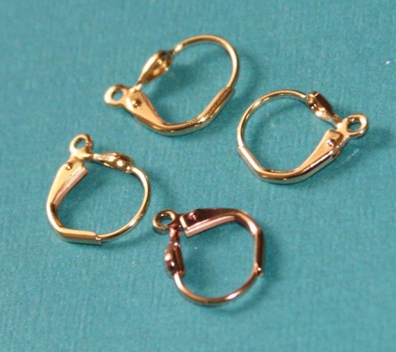 Lever-Back Ear Wire with Interchangeable Loop