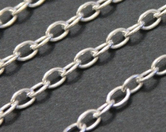 St29 10 FT 3.3X4 mm Stainless Steel Cable Chain St29 10 FT 3.3X4 mm Stainless Steel Cable Chain