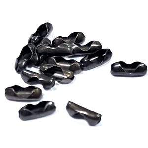 Antiqued Gold Brass Ball Chain Connectors 8x3mm - 50 pcs