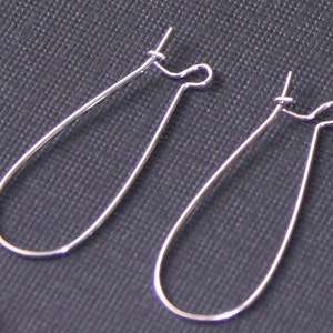 May include: A pair of silver-toned, teardrop-shaped earring hoops.