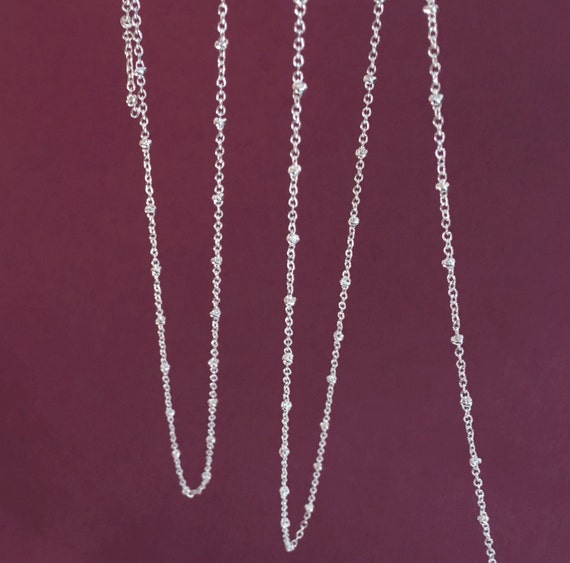 アクセサリーその他 Bead-And-Chain Necklace Zoë Chicco 14k Gold Faceted Pink Opal Rondelle Bead Round