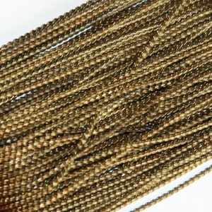 Antique Brass Beading Chain: 32 ft Bulk Jewelry Supplies