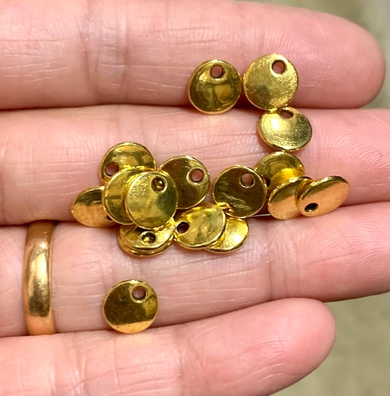 Bead, Metal Disc 30x9mm Bead, Metal Disc 30x9mm