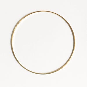 20 pcs  Gold color brass round connector rings 40mm