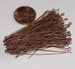 100 pcs of Antiqued copper Eye Pin - 2  inch long - 24 gauge 