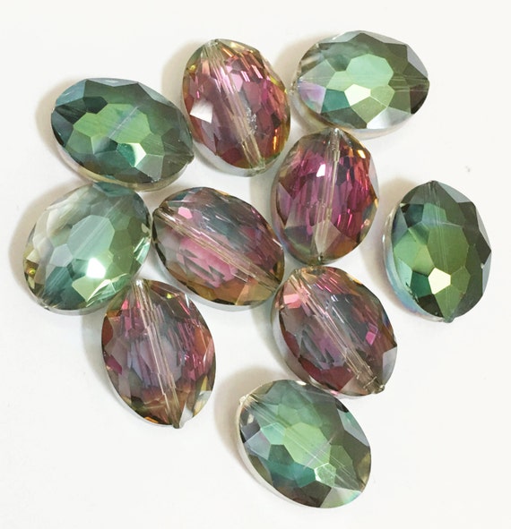 PH PandaHall 150 pz 15 colori ovale imitazione pietra preziosa distanziatore perline perle acriliche branelli allentati per orecchini collana braccialetto pendente gioielli creazione