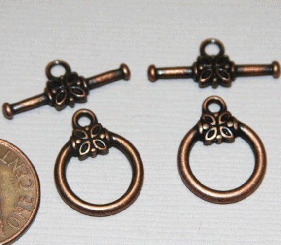 G23962 32x24mm 4 Antique copper charms connector Antique copper plated charms