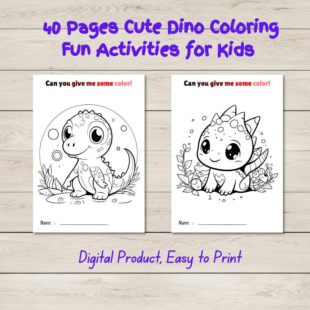 Fun Coloring Projects Fun Coloring Activities for Kids. Easy to Download and Print. A4 Size ...