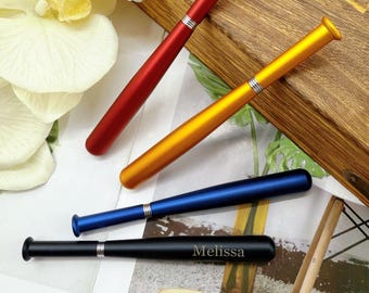 Personalized Baseball Bat Pen,Unique Baseball Bat Pen,Baseball fan gift,Player Gift,Gift forHim,Coach gift,Pen for Baseball Fan,Gift for her