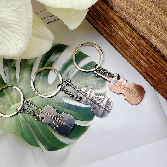 Violin Keyrings Customized Vintage Violin Keyring,music Keychain,cellist Gift,violinist  Gift,violin Jewelry,music Lovers Gift,birthday Gift,gift Idea  Australia