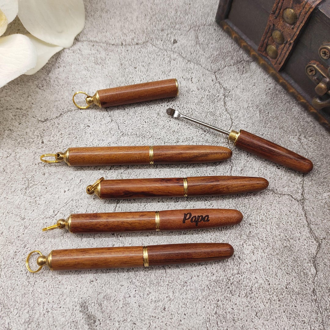 Key Ear Sorter Customized Keychain Ear Scoop,portable Ear Cleaner,brass Ear Spoon,ear ...