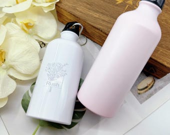 Customised Aluminium Water Bottle,Stainless Steel Sports Bottle,Gym Bottle,Bridesmaids Gift,Corporate Gift,Travel Bottle,Sports Lover Gift