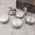 Personalized metal pill box,round medicine box,Pill Organizer,Mint Container,metal medicine box,Portable kit,Compartment Pill Container