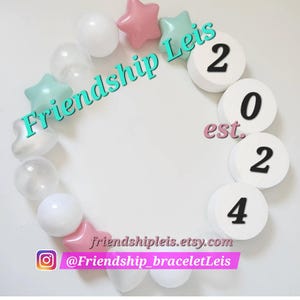 Friendship Bracelet style Lei or Sash