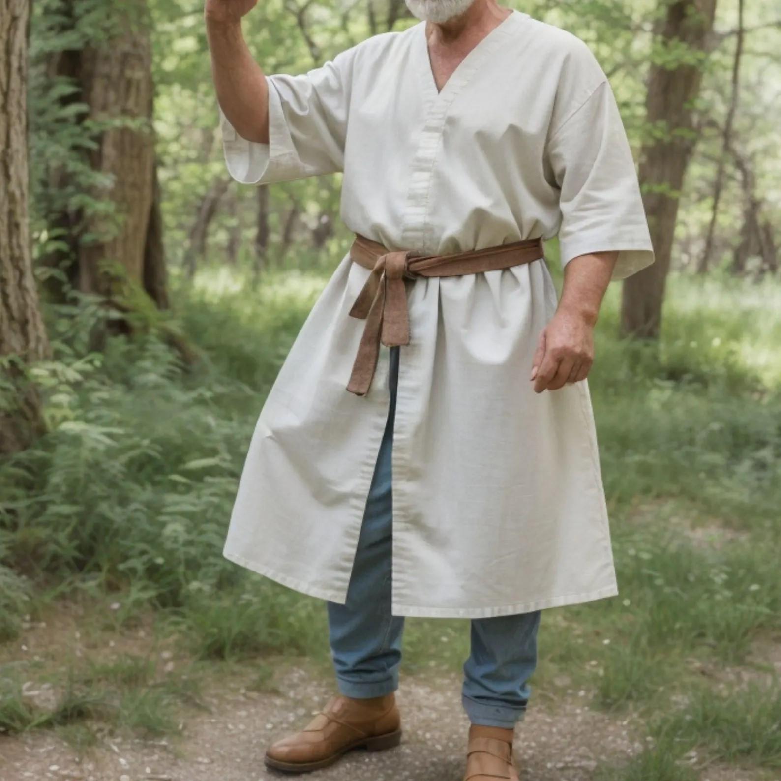 Rustic Tunic Medieval Classic Beige Medieval Tunic | Men's Rustic Renaissance Attire ...