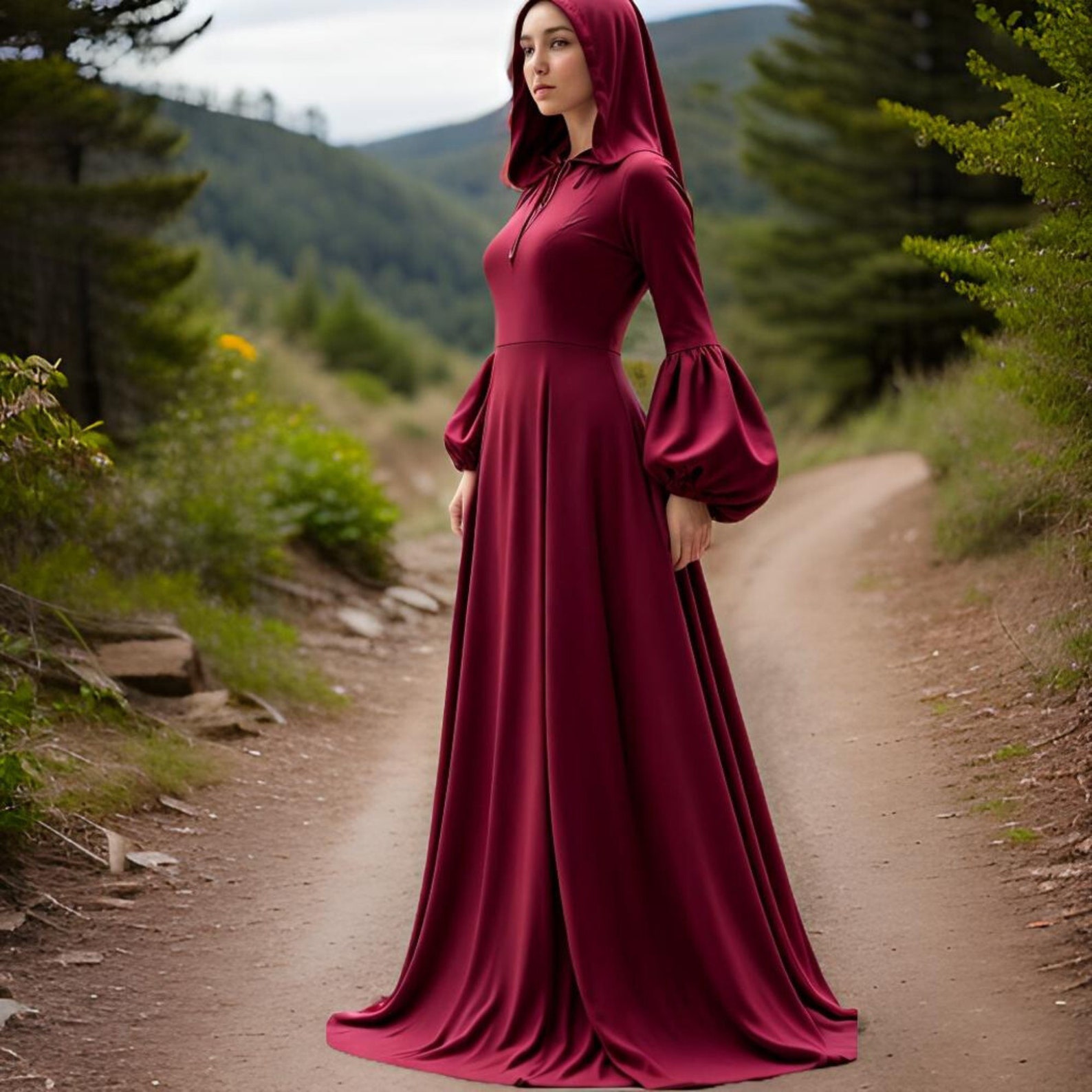 Occult Witch Gothic Women's Robe main image 1