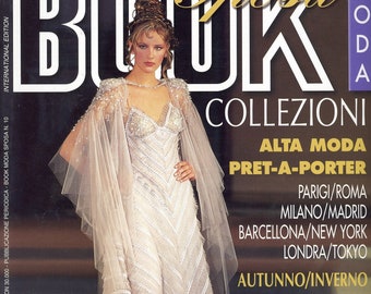 Bridal Fashion Magazine Designer Wedding Gowns Dresses Accessories 90s Fall Winter Collections 377 Pages of Couture Ready To Wear Vintage