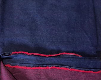 Stretch Denim Fabric By The Yard, 44" Wide, 1 Way Stretch