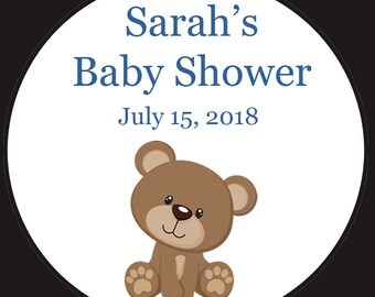 teddy bear stickers etsy