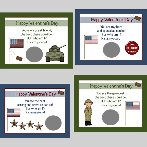 Military Valentine - Etsy