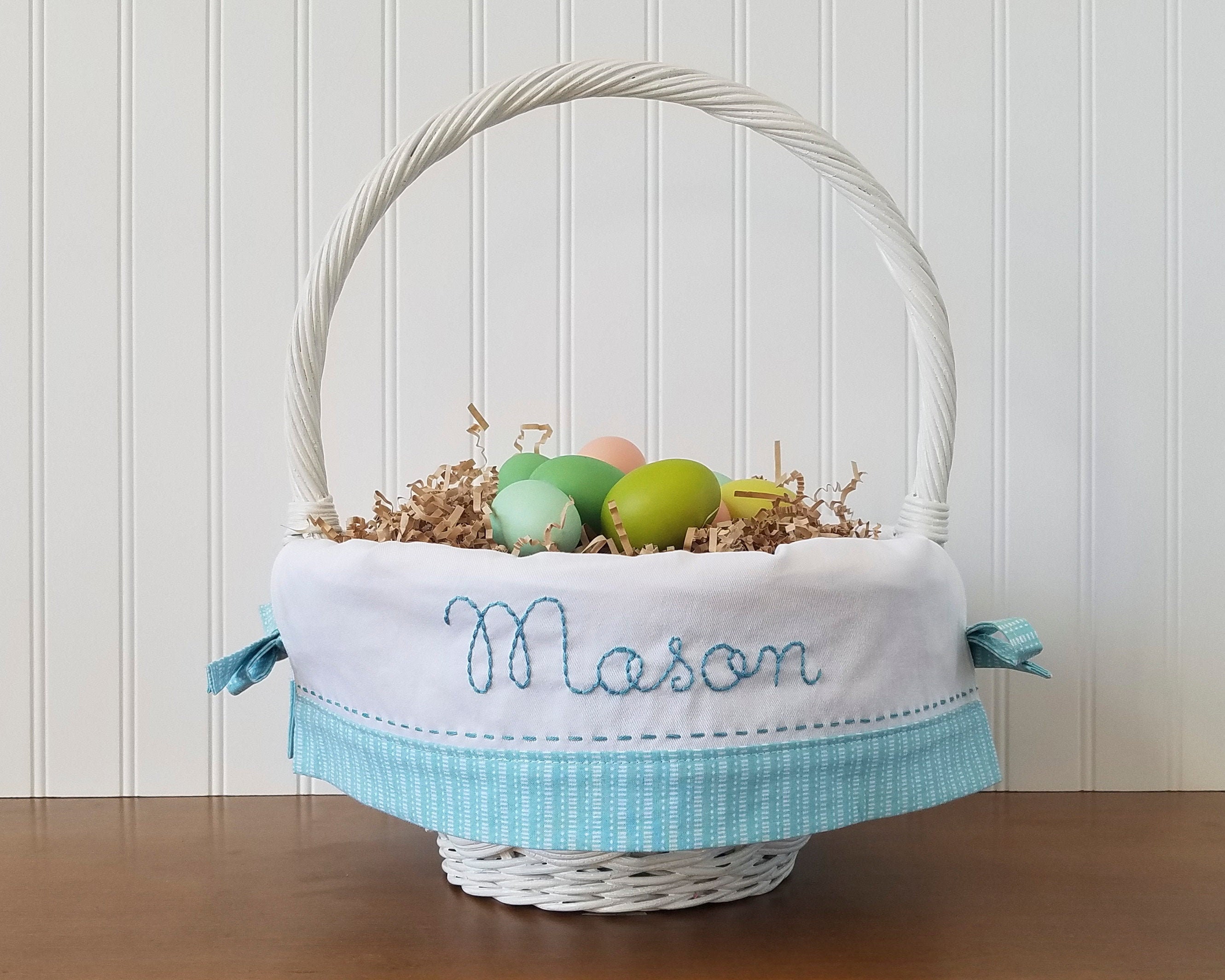 PREORDER 2022 Fits Pottery Barn Kids Easter Basket Boy Easter Basket