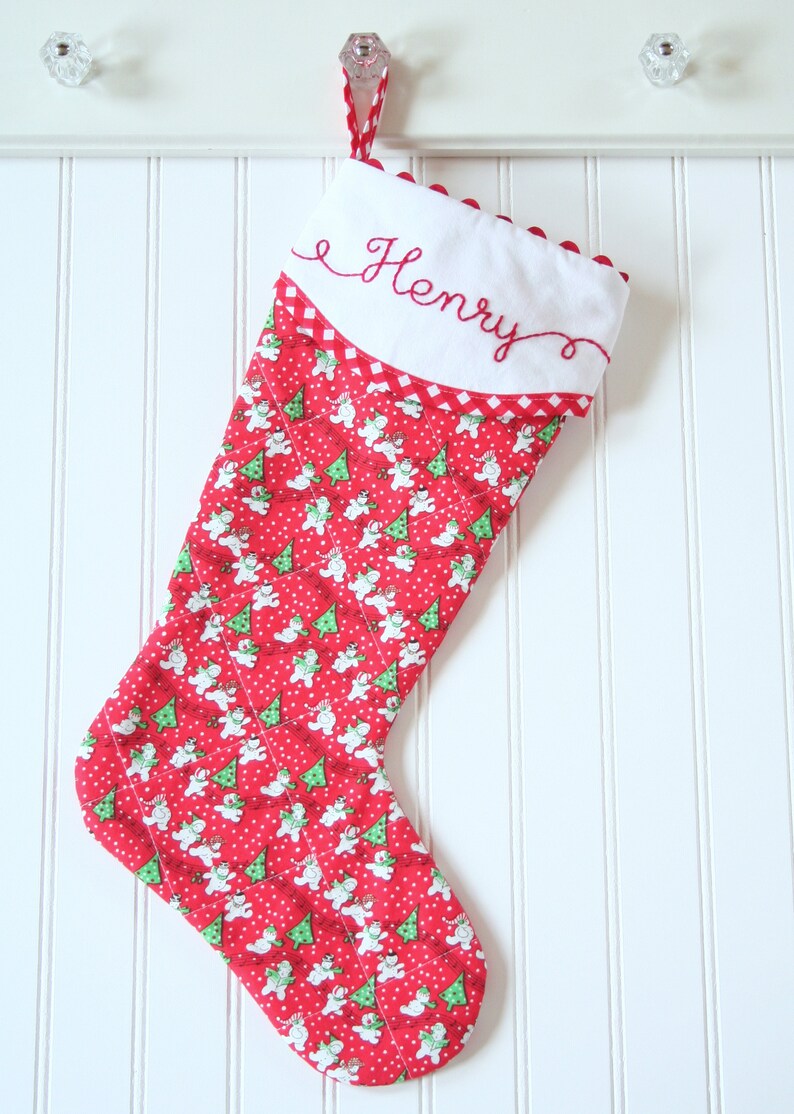baby's first christmas stocking 2019