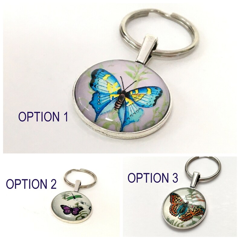 Butterfly Keychain, Key Chain Backpack Charm, Zipper Pull ...