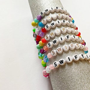 BULK SALE Lot of 13 Friendship Bracelets Taylor Swift Trading Kandi Random  Eras