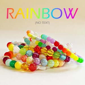 Rainbow Bracelet Set, Friendship Bracelet, Pride Bracelet Set, Rainbow, Pride gifts, Pride accessories, LGBTQIA bracelet set, Rainbow color