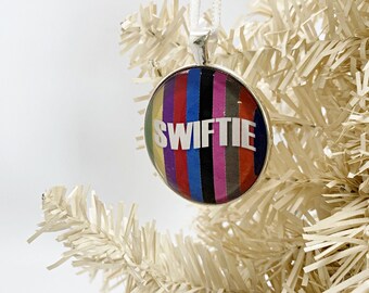 Swiftie Ornament, Holiday Ornament, Swiftie XMas gift, Christmas, Eras Tour Ornament, gift for Swiftie, Taylor Swift Ornament, Holiday gift