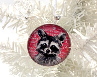 Ornament wasbeer, kerstversiering, kerstcadeau, kerst, bosdierornament, rustieke kerst, natuurthema, dieren in het wild