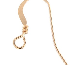 GF EARWIRES with Coil, Ball, Plain, Ball Post, Leverback, Threader, Hoop 14K20 Gold Filled Pair