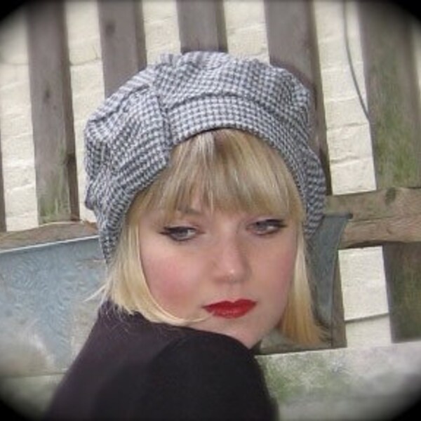 1920s inspired Cloche Beret