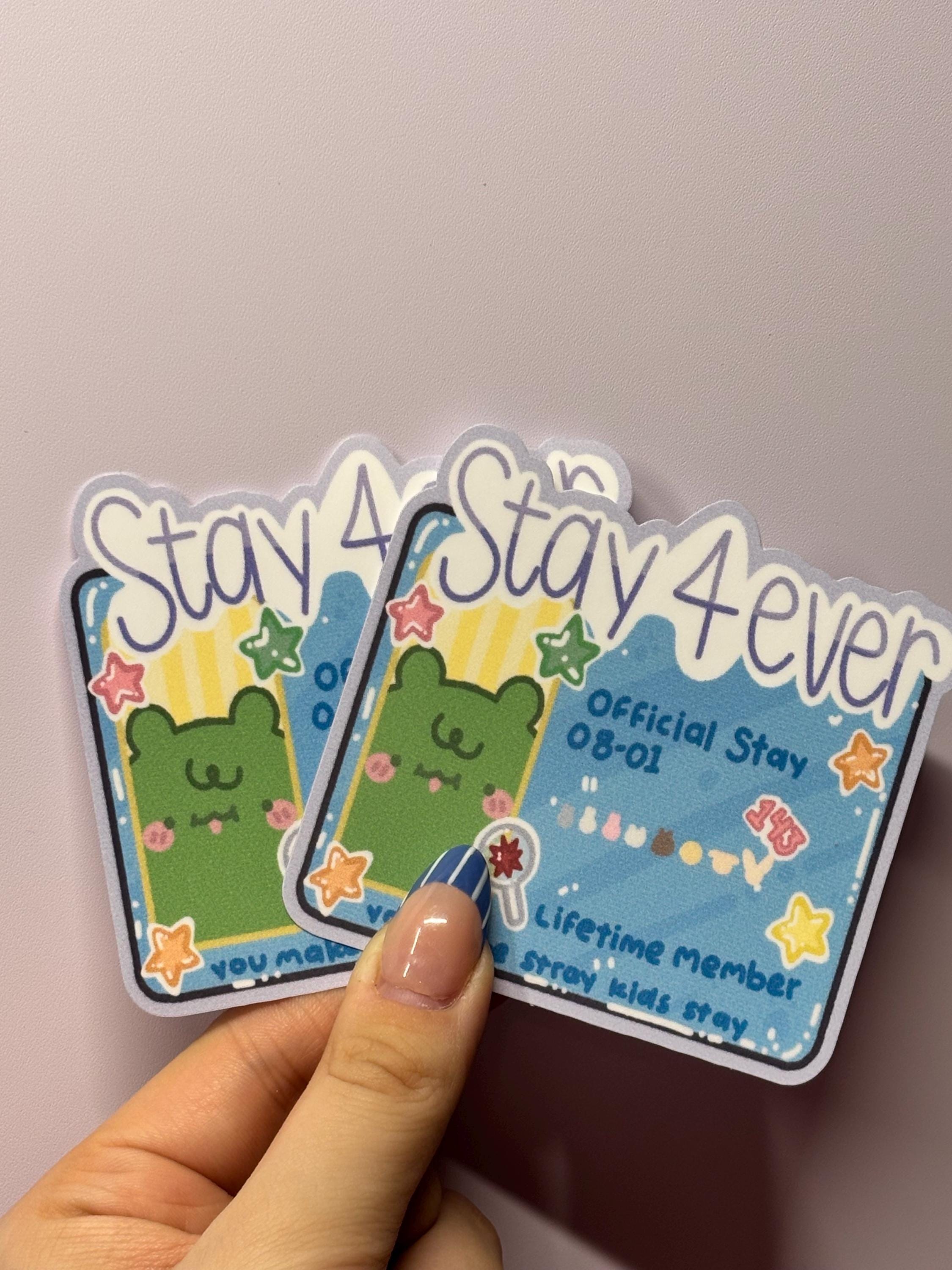 Stay 4ever ID Card Matte Sticker - Etsy