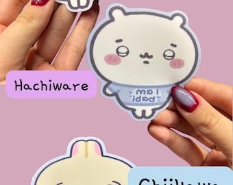 I am Babi chiikawa stickers- laptop sticker, water bottle sticker, chiikawa stickers, handmade stickers